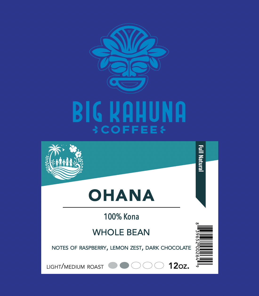 BKC - OHANA - 100% Kona Single Origin Premium Coffee