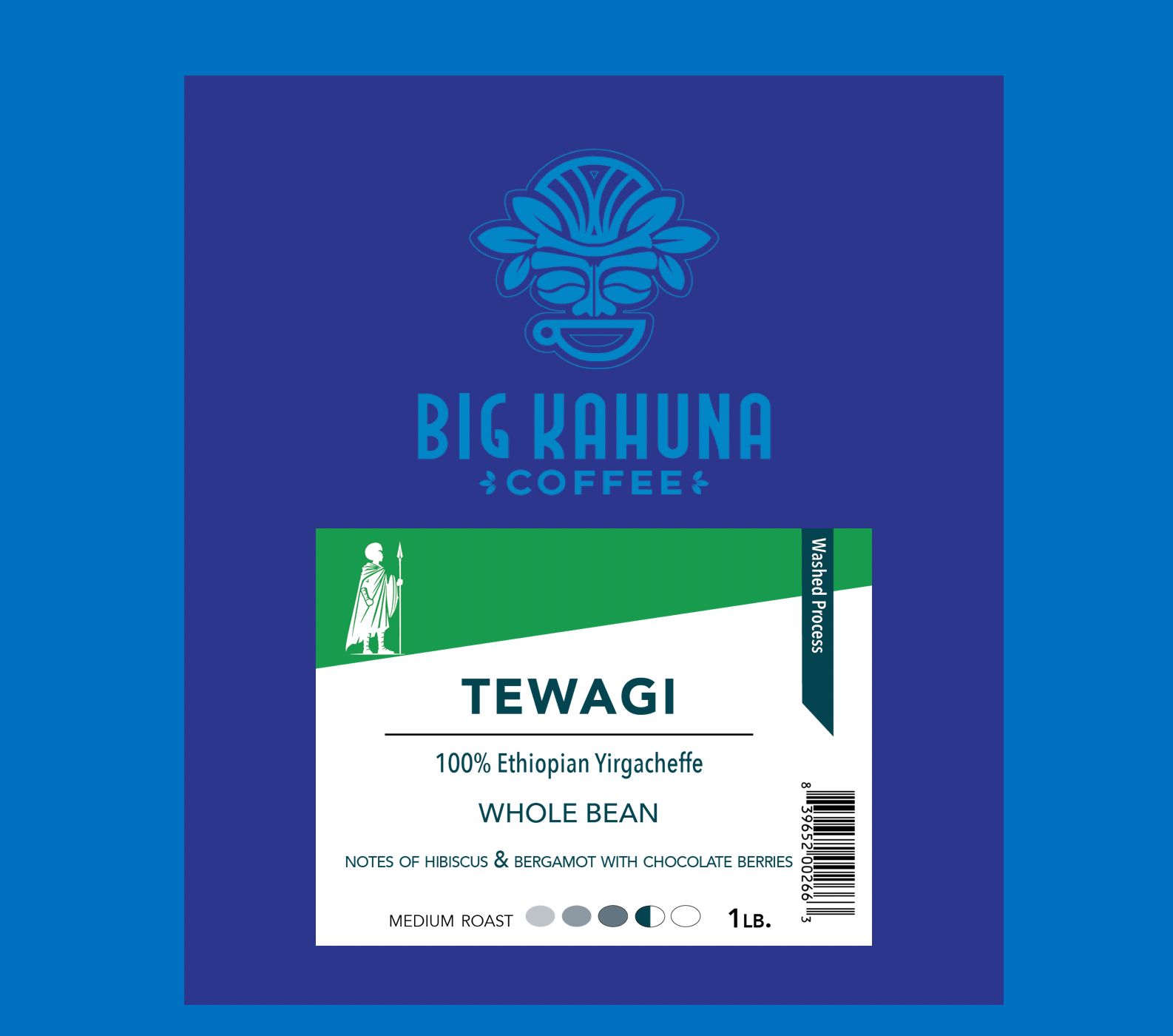 BKC - TEWAGI - 100% Ethiopian Yirgacheffe Kochere Single Origin