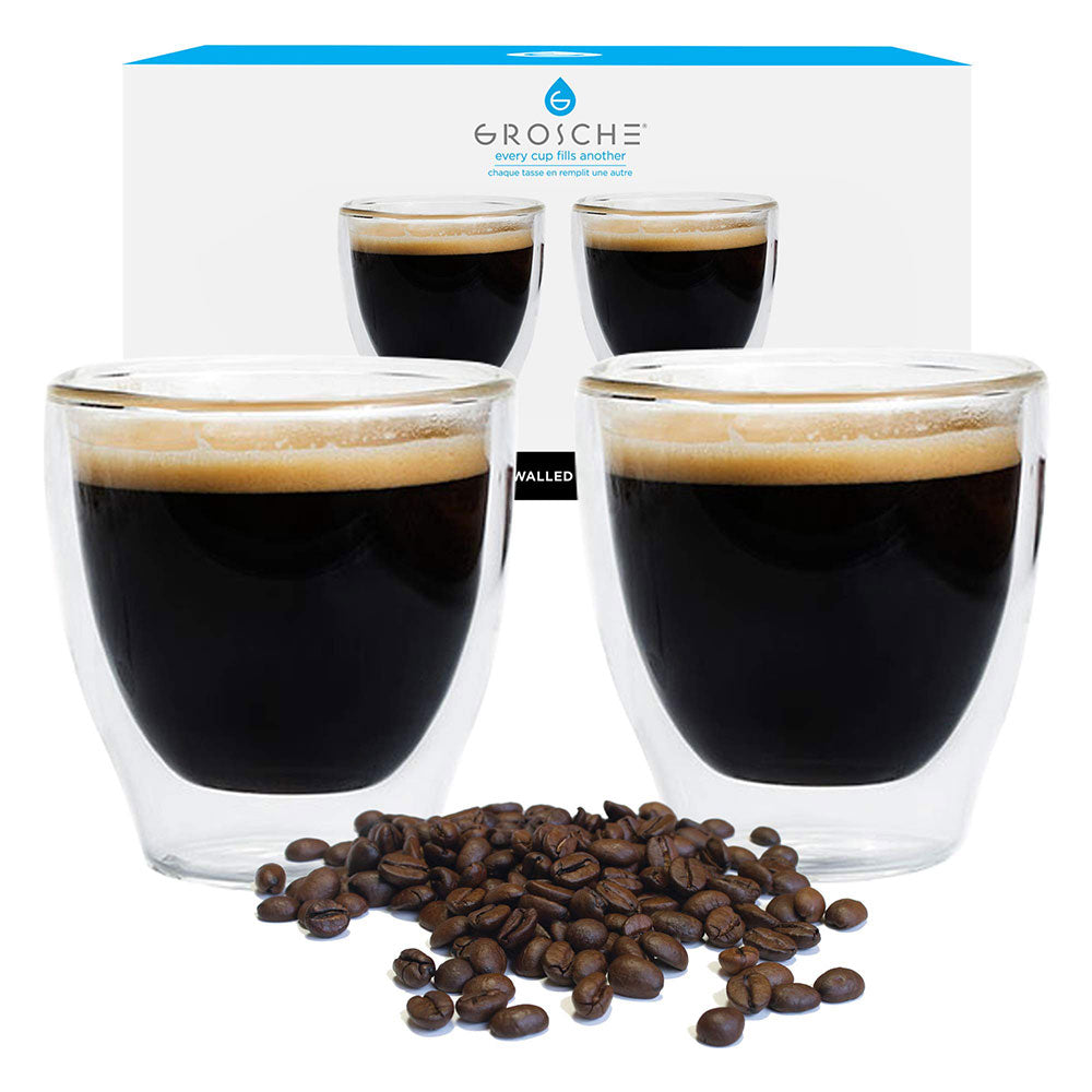 Double Wall Espresso Glasses 70ml